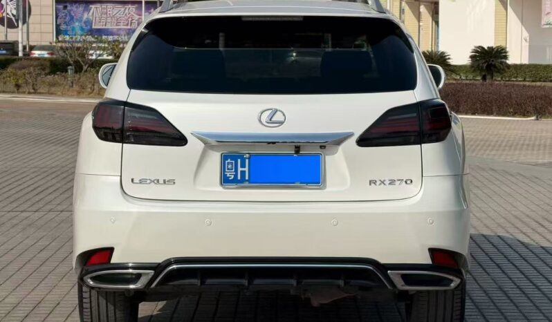
								2012 Model Lexus RX270 2.7L full									